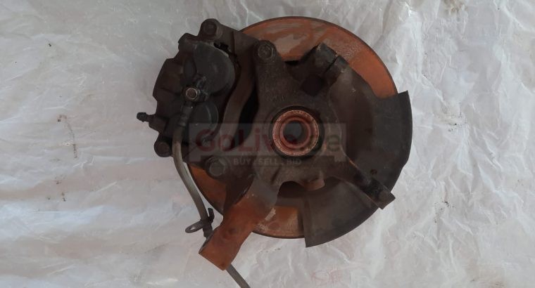 FORD EDGE 2014 LINCOLN MKX FRONT LEFT & RIGHT COMPLETE HUB WITH BRAKE DISC AND WHEEL BEARING ( Genuine Used FORD Parts )
