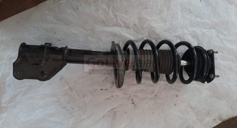 FORD EDGE 2014 LINCOLN MKX FRONT LEFT SHOCK ABSORBER WITH SPRING PART NO BT4318K001AE ( Genuine Used FORD Parts )
