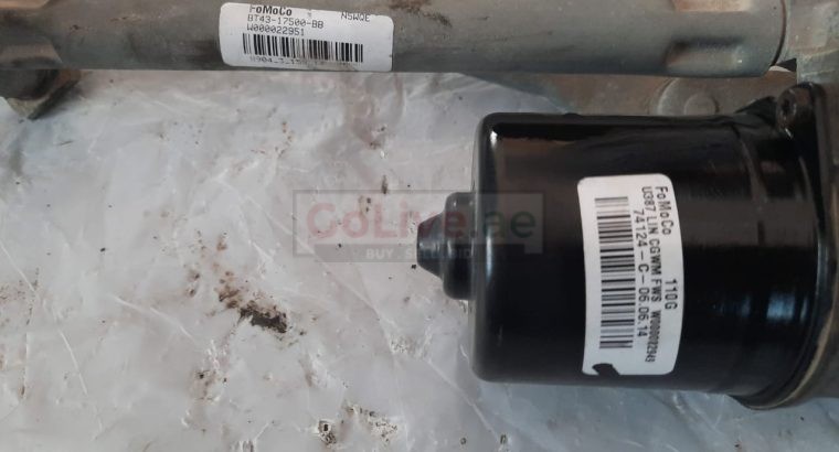 FORD EDGE 2014 LINCOLN MKX FRONT WINDSHIELD WIPER MOTOR WITH LINKAGE PART NO W000022949 Bt4317500BB ( Genuine Used FORD Parts )