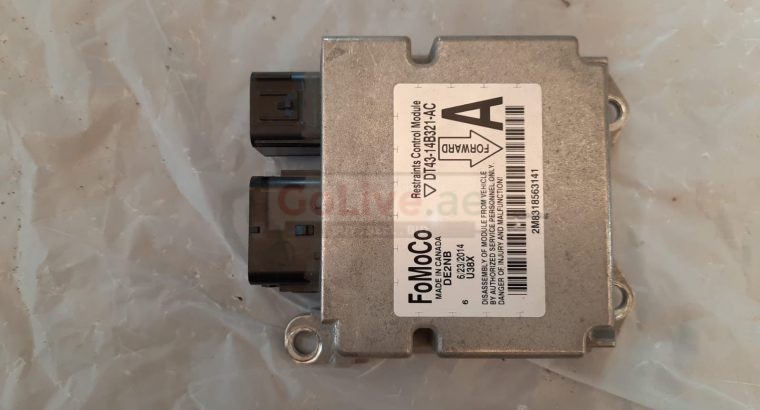 FORD EDGE 2014 LINCOLN MKX AIR BAG CONTROL MODULE PART NO DT4314B321AC ( Genuine Used FORD Parts )