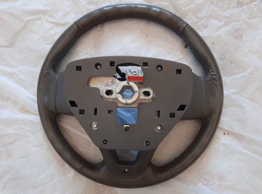 FORD EDGE 2014 LEATHER STEERING WHEEL PART NO DT43-3F563-BB ( Genuine Used FORD Parts )
