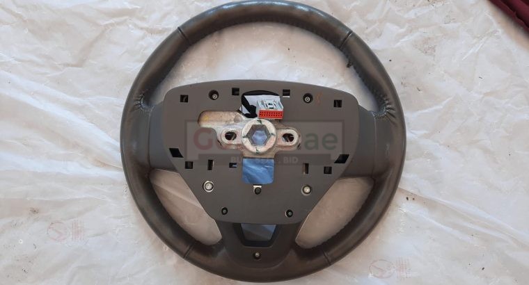 FORD EDGE 2014 LEATHER STEERING WHEEL PART NO DT43-3F563-BB ( Genuine Used FORD Parts )