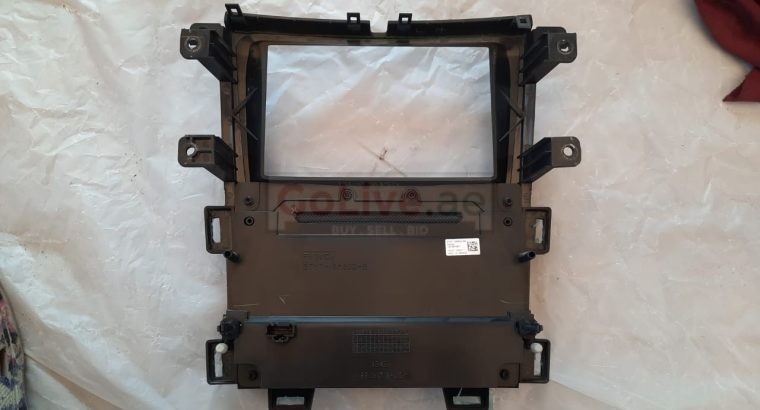 FORD EDGE 2014 RADIO FACE CONTROL DUAL ZONE AC TRIM BEZEL PART NO ET4T-18A802-BB ( Genuine Used FORD Parts )