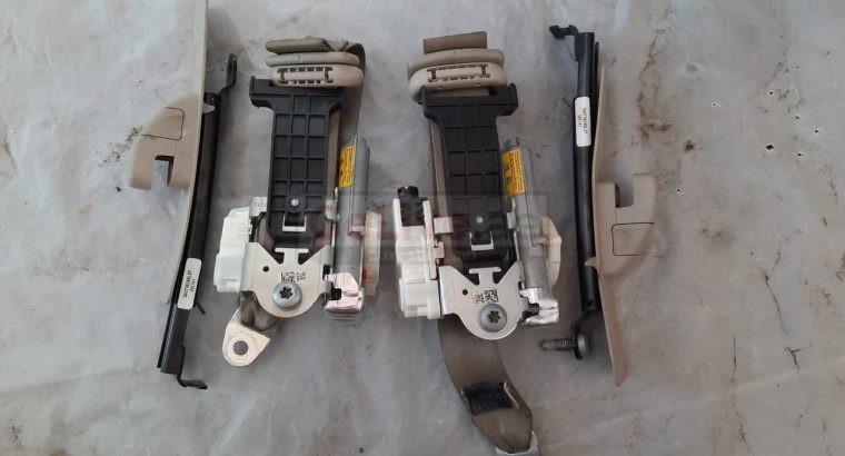FORD EDGE 2014 FRONT LEFT DRIVER & RIGHT PASSENGER SEAT BELTS RETRACTOR WITH TITANIUM ( Genuine Used FORD Parts )