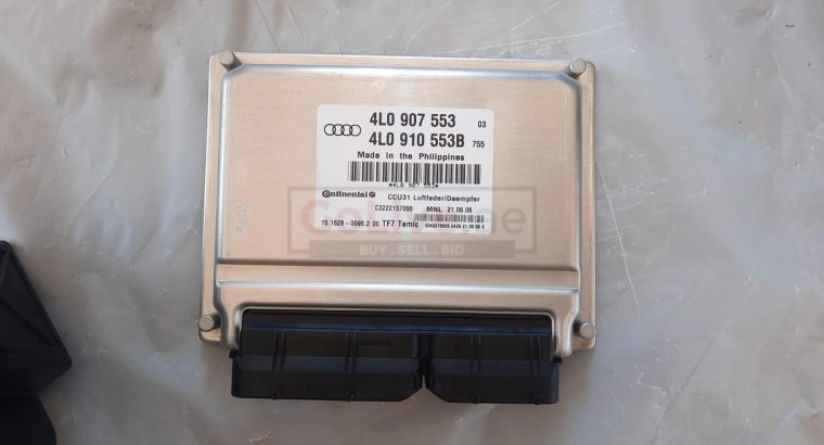 AUDI Q7 2007 AIR SUSPENSION CONTROL UNIT MODULE ECU PART NO 4L0907553 4L0910553 ( Genuine Used AUDI Parts )
