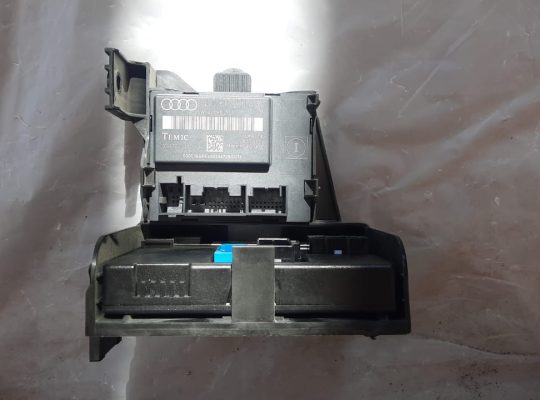 AUDI Q7 2007 BASE COMFORT & DOOR CONTROL MODULE UNIT W BRACKET PART NO 4L0907289A 4L0907290A 4L0907461 ( Genuine Used AUDI Parts )