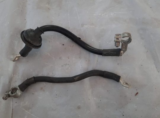 AUDI Q7 2007 NEGATIVE BATTERY CABLE & WIRING SET FOR BATTERY PART NO 7L0971235 7L0971225 ( Genuine Used AUDI Parts )