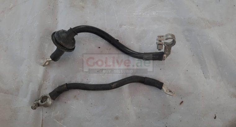 AUDI Q7 2007 NEGATIVE BATTERY CABLE & WIRING SET FOR BATTERY PART NO 7L0971235 7L0971225 ( Genuine Used AUDI Parts )