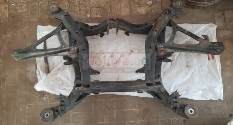 AUDI Q7 2007 AUTOMATIC REAR SUBFRAME PART NO 7L0500041 ( Genuine Used AUDI Parts )
