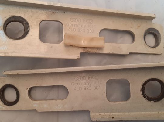 AUDI Q7 2007 ENGINE BONNET/HOOD HINGES LEFT & RIGHT SIDE PART NO 4L0823301 4L0823302 ( Genuine Used AUDI Parts )