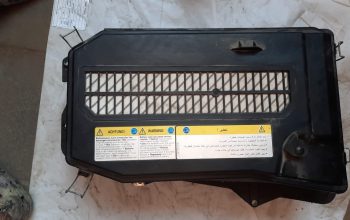 AUDI Q7 2007 BATTERY BOX UPPER TRIM PANEL LID & TRAY COVER PART NO 7L0864643B 7L0010278Q ( Genuine Used AUDI Parts )