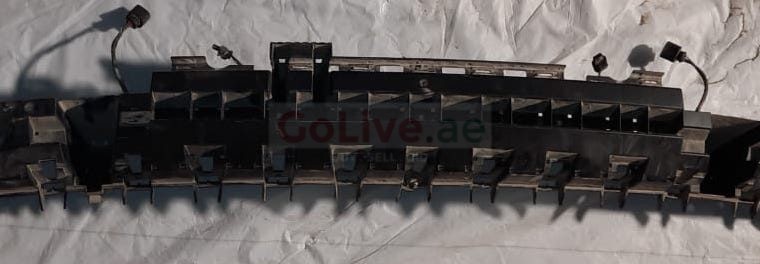 AUDI Q7 2007 REAR BUMPER ABSORBER BRACKET COVER ( Genuine Used AUDI Parts )