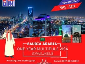 Saudia Arabia Multiple Entry Visa – 1 Year