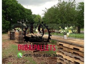 wooden pallets events