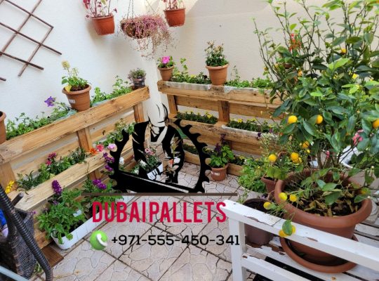 pallets wooden planters