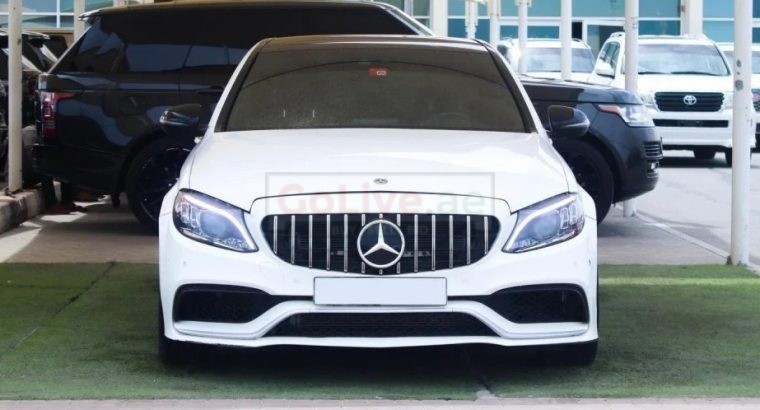 Mercedes-Benz C450 V6 2016, 94000 KM. IMPORT US 91000 AED