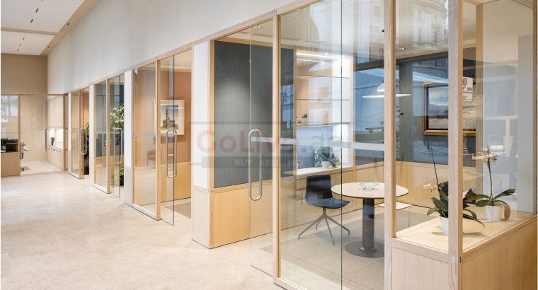 OFFICE GLASS PARTITION WORK DUBAI