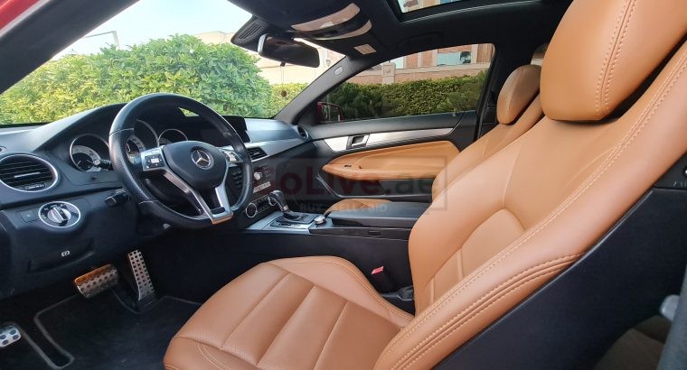 MERCEDES BENZ C250 COUPE 2012, AMG KIT, SINGLE OWNER CALL 050 2134666