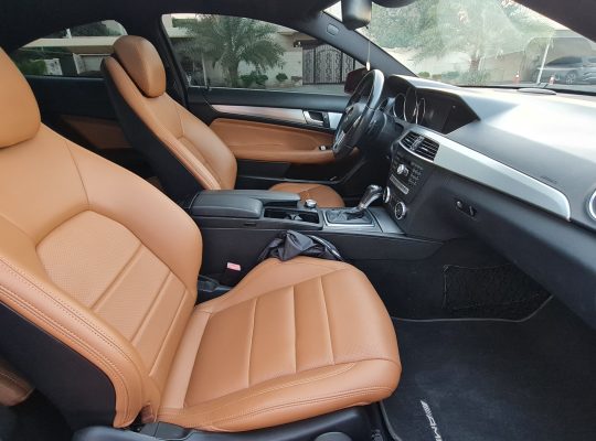MERCEDES BENZ C250 COUPE 2012, AMG KIT, SINGLE OWNER CALL 050 2134666