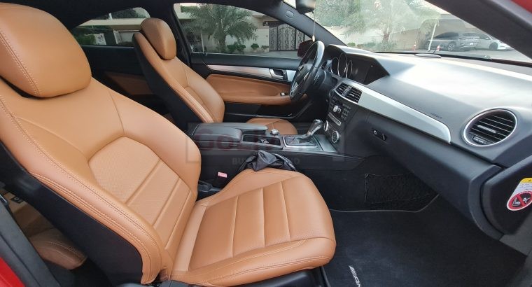 MERCEDES BENZ C250 COUPE 2012, AMG KIT, SINGLE OWNER CALL 050 2134666