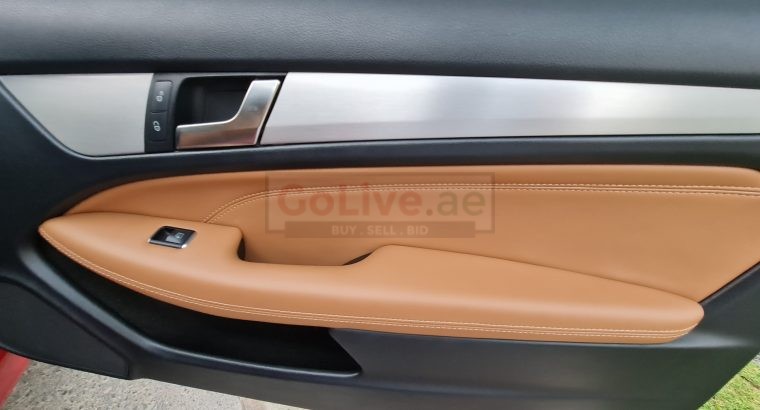 MERCEDES BENZ C250 COUPE 2012, AMG KIT, SINGLE OWNER CALL 050 2134666