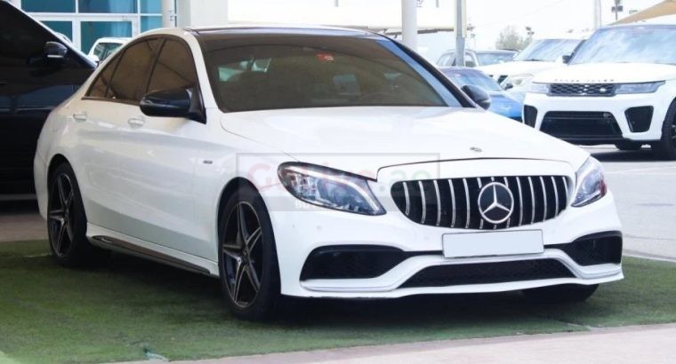 Mercedes-Benz C450 V6 2016, 94000 KM. IMPORT US 91000 AED