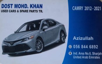 DOST MOHD.KHAN USED TOYOTA CARS & SPARE PARTS TR. (Used auto parts, Dealer, Sharjah spare parts Markets)