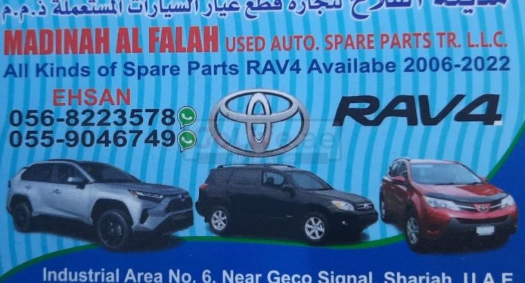 MADINAH AL FALAH USED TOYOTA AUTO SPARE PARTS TR. (Used auto parts, Dealer, Sharjah spare parts Markets)