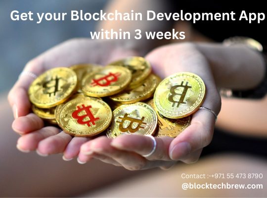 Get your Blockchain Development App within 3 weeks