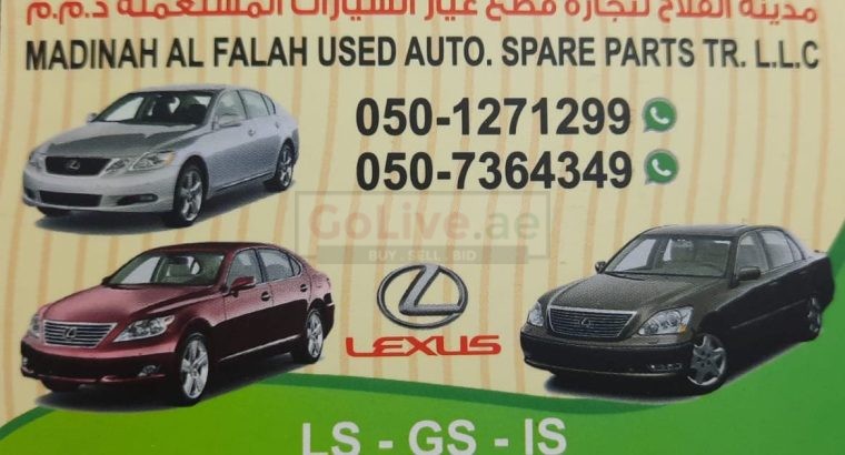 ARD AL THIQAH AUTO USED TOYOTA SPARE PARTS TR. (Used auto parts, Dealer, Sharjah spare parts Markets)