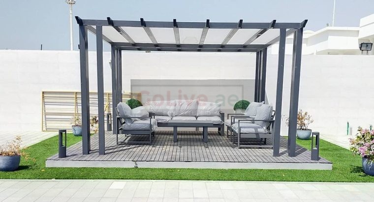Pergola Contractor Dubai | Outdoor Pergola Dubai|Dubai Pergola Builders | Dubai Pergola Installation | Garden pergolas UAE