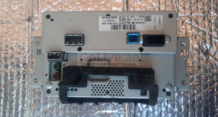 VOLVO S60 2013 DISPLAY MULTI MEDIA CONTROL UNIT PART NO 31396001 ( Genuine Used VOLVO Parts )