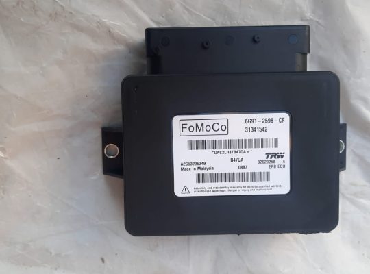 VOLVO S60 2013 V60 XC60 V70 XC70 ELECTRONIC PARKING BRAKE MODULE PART NO 31341542 ( Genuine Used VOLVO Parts )