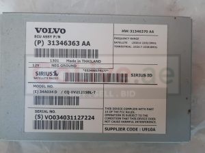 VOLVO S60 2013 ANTENNA CONTROL MODULE AMPLIFIER PART NO 31346363AA ( Genuine Used VOLVO Parts )