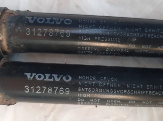 VOLVO S60 2013 HOOD LIFT SUPPORT STRUTS PART NO 31278769 ( Genuine Used VOLVO Parts )