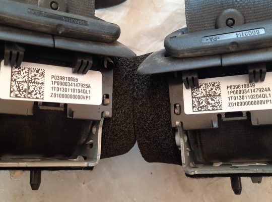 VOLVO S60 2013 REAR LEFT RIGHT & MIDDLE SEAT BELTS RETRACTOR PART NO 39818849 / 39818855 / 39822961 ( Genuine Used VOLVO Parts )