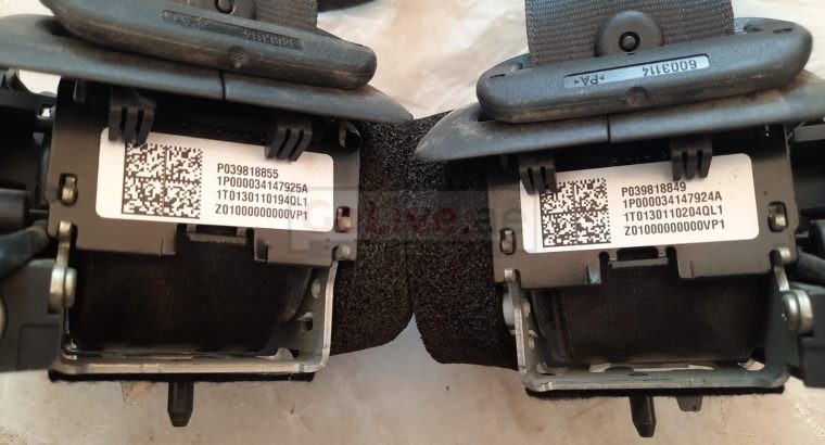 VOLVO S60 2013 REAR LEFT RIGHT & MIDDLE SEAT BELTS RETRACTOR PART NO 39818849 / 39818855 / 39822961 ( Genuine Used VOLVO Parts )