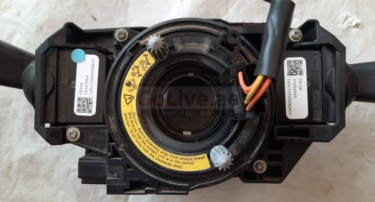 VOLVO S60 2013 STEERING WHEEL CLOCK SPRING WITH SIGNAL & WIPER SWITCH 31343218 / 31327904 / 31264165 ( Genuine Used VOLVO Parts )