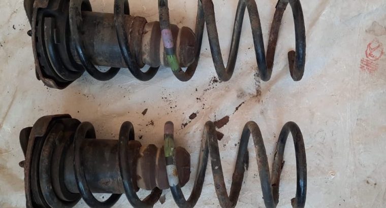 VOLVO S60 2013 LEFT & RIGHT COIL SPRINGS ( Genuine Used VOLVO Parts )