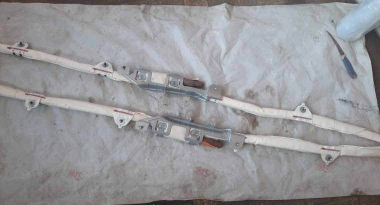 VOLVO S60 2013 ROOF CURTAIN AIRBAGS LEFT & RIGHT SIDE PART NO 31332541 / 31332542 ( Genuine Used VOLVO Parts )