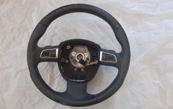 Audi A5 2013 A4 A3 Q5 A6 STEERING WHEEL TRIM WITH CONTROL SWITCHES PART NO 8K0419091BM ( Genuine Used AUDI Parts )