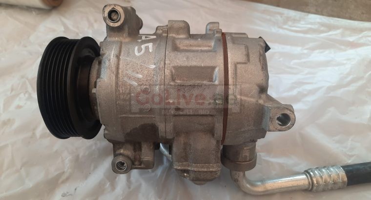 AUDI A5 2013 AC COMPRESSOR PART NO 8KD260805 ( Genuine Used AUDI Parts )
