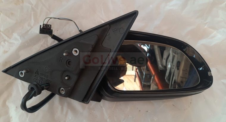 AUDI A5 2013 LEFT SIDE VIEW POWER DOOR MIRROR ( Genuine Used AUDI Parts )