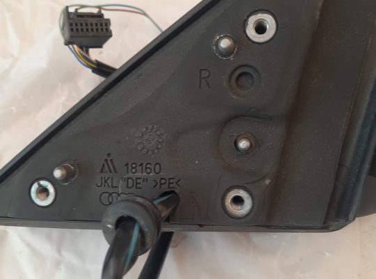 AUDI A5 2013 RIGHT DRIVER SIDE VIEW POWER DOOR MIRROR ( Genuine Used AUDI Parts )