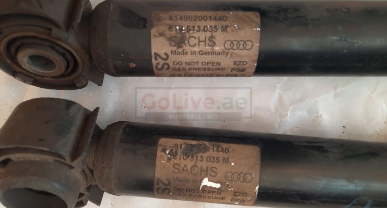 AUDI A5 2013 RIGHT & LEFT REAR SHOCK ABSORBERS PART NO 8T0513035M ( Genuine Used AUDI Parts )