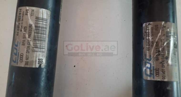 AUDI A5 2013 REAR LEFT & RIGHT SHOCK ABSORBERS PART NO 8F0513025 / 8K0513026 ( Genuine Used AUDI Parts )