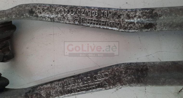 AUDI A5 FRONT LEFT AND RIGHT LOWER CONTROL ARM PART NO 8K0407505K 8K0407506K ( Genuine Used AUDI Parts )