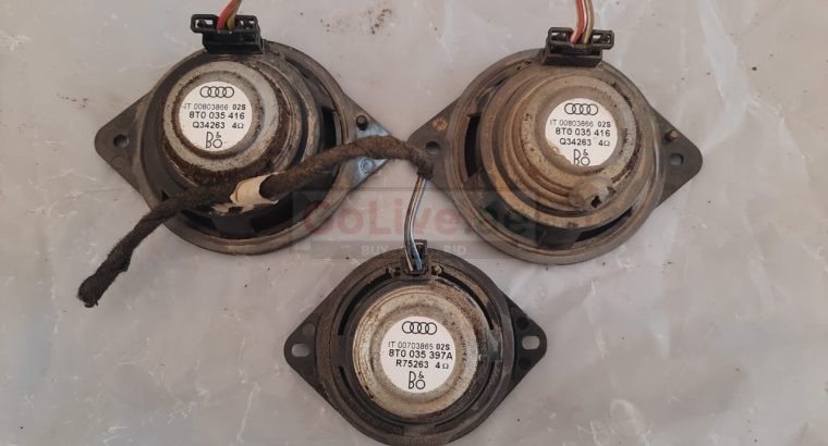 AUDI A5 2013 DASHBOARD MID TONE & FRONT CENTER LOUDSPEAKER PART NO 8T0035416 / 8T0035397A ( Genuine Used AUDI Parts )