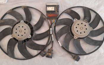 AUDI A5 2013 ENGING COOLING FAN WITH CONTROL MODULE PART NO 8K0959501G ( Genuine Used AUDI Parts )