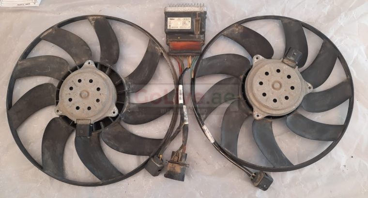 AUDI A5 2013 ENGING COOLING FAN WITH CONTROL MODULE PART NO 8K0959501G ( Genuine Used AUDI Parts )
